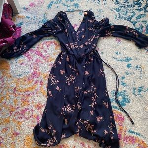 Long dress, worn once, open bottom